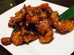 雪花糖醋里脊-绿茶餐厅(广州天河城店)
