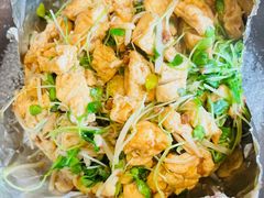 火焰豆腐包-朵朵开素食餐厅(后宰门街店)