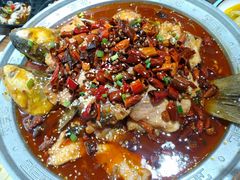 -东来菜馆•手抓海鲜家常菜•海鲜锅贴(鸽子窝店)