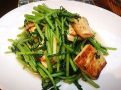 菊花菜炒豆腐-走马楼饭庄(慈城古县城店)