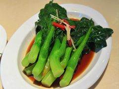 白灼广东芥兰-香港池仔记肠粉王(博多新记襄阳南路店)