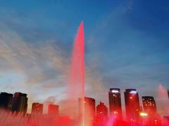-大连星海广场音乐喷泉