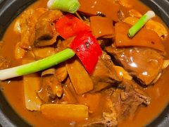 红焖羊肉煲-新兴·金羊座·粤菜点心(乐峰店)