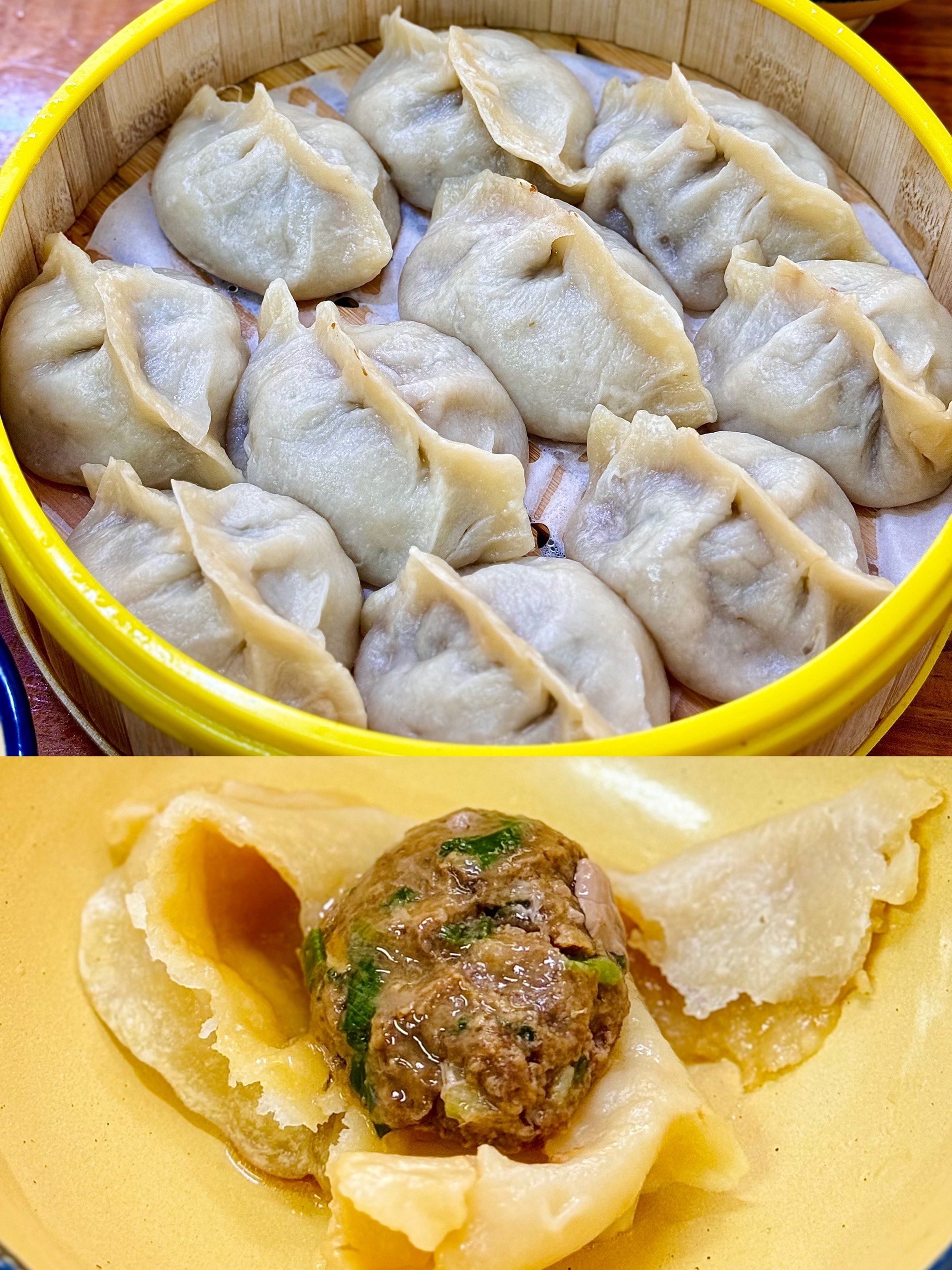 尝尝口口飙汁的大馅蒸饺