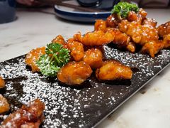 雪花糖醋里脊-绿茶餐厅(华发商都店)