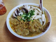 蟹黄膏八爪鱼牛骨髓汤河粉-荔林食店(西华路店)