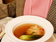 羊肚菌炖绣球汤-酌宴府The China Club·广州万富希尔顿酒店(云城东路店)