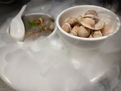 辣酒汁花螺配夏威夷果-木守西溪溪隐餐厅