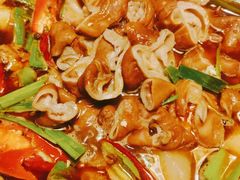 香辣肥肠煲-腰子哥烤串(石佛营炫特店)
