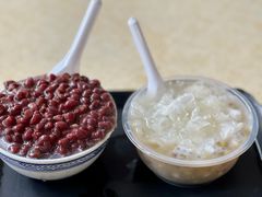 冻双皮奶+红豆-百花传统甜品店(原址店)