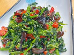 凉拌菜心-老兰家传统烧烤炒菜泡馍(小南门店)