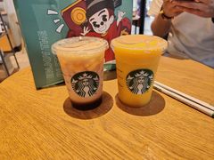 芒果西番莲果星冰乐-星巴克(杭州西湖银泰1F店)