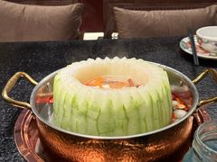 -得意咚瓜·顺德鱼生·冬瓜盅火锅