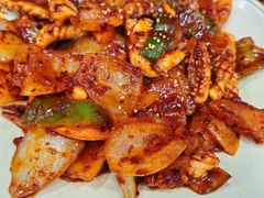 辣炒鱿鱼-贤花饭店(城阳店)