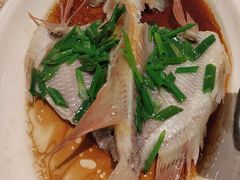 蒙古沙葱清蒸彩雕-虾饺妹·酒家(金碧店)