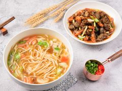 虾爆鳝面-二扁私房面馆(崂山路店)