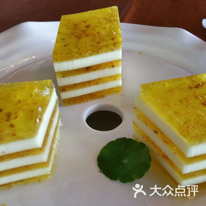道谷有机主题餐厅鲜奶千层桂花糕图片-北京粤菜馆-大众点评网