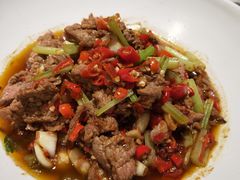 小炒黄牛肉-味上湘菜馆(岳麓山店)