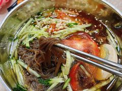 -吉林延边牛肉汤饭，大冷面