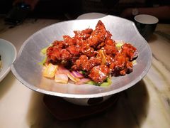 蒜香蜜汁排骨-绿茶餐厅(雁塔大悦城店)