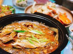 石锅杂拌鱼-君霖海鲜私房菜(春柳店)