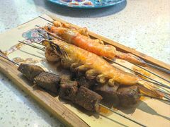 -蚝堡·生蚝海鲜烧烤物种起源•海肠捞饭(刘公岛店)