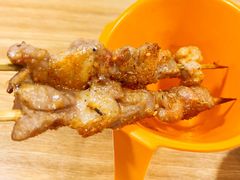 鲜烤羊肉串-隆门客栈·西北小吃手工面(丰盛町商业步行街店)