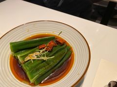 椒麻秋葵-港丽餐厅(高德置地店)