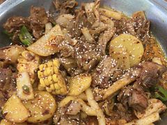 -尕西木老春台东乡手抓美食