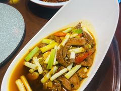 小炒猪肝-万重锦·人文川菜馆(骡马市店)