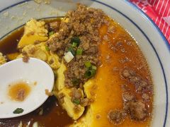 虾仔酱蒸芙蓉蛋-荆九爷爆炒桥头三嫩(夫子庙店)