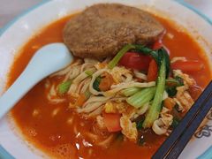 番茄鸡蛋手擀蛋清面-肖妈妈手擀面(武夷店)