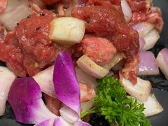 -山野的朋友露营炭火烤肉