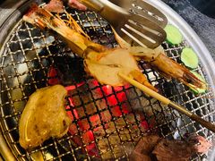 烤大虾-虎焱炭火烧肉