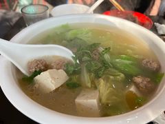 小白菜豆腐汤-卤煮老北京酱肉馆