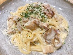 奶油培根意面-HELLO 27 意面·沙拉·帕尼尼