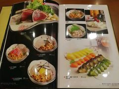 菜单-気楽亭和食料理(气乐亭大世界本店)