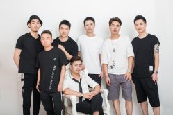团队照片，有鲜肉也有腊肉颜值担当，技术满分!-QZHAIR SALON