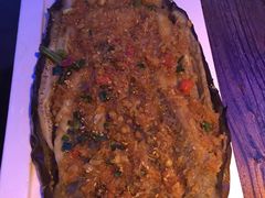 烤茄子-三个蒙古大叔羊肉串(大宁店)