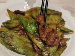 豉蒜凉瓜炒牛肉-陶陶居酒家(海岸城店)