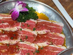 -明洞阿姨·韩式酱蟹烤肉·创意料理(三元桥店)