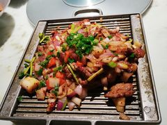 葱椒爆牛肉-绿茶餐厅(西湖银泰百货店)