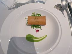 文蛤丝瓜春卷和豌豆泥-逸道(益丰·外滩源店)