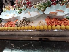 -广州万富希尔顿酒店-感趣自助餐厅·生蚝海鲜刺身