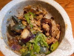 皮蛋青椒擂茄子-炊烟小炒黄牛肉(东庆街店)