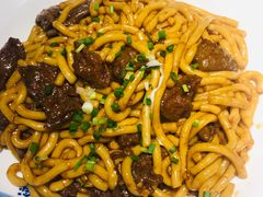 牛柳甩面-小菜园新徽菜(江阴万达店)