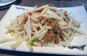 Stir-fried Pork Shreds with Lu Jugen