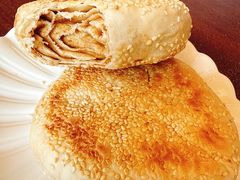 麻酱芝麻烧饼-老三羊汤【北兴隆街店】