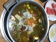 酸萝卜鸭架汤-守柴炉烤鸭(中海国际店)