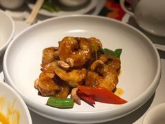 玫瑰宫保汁明虾-玫瑰厅上海菜(兴国路店)